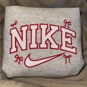 Nike Glitter Embroidered Sweater